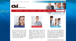 Desktop Screenshot of cmi-staffing.com