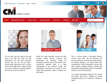 Tablet Screenshot of cmi-staffing.com